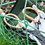 Green Chicken Wire Trug Outdoor Garden Storage Tools Basket