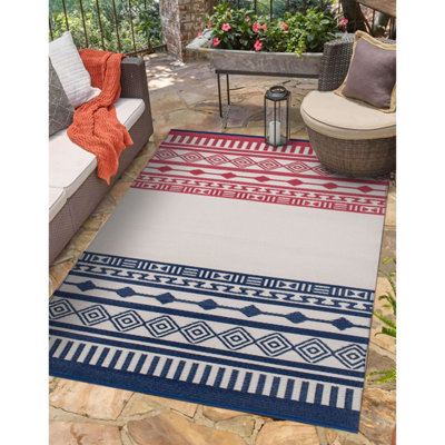 Green Decore Lightweight Reversible Stain Proof Plastic Outdoor Rug ...