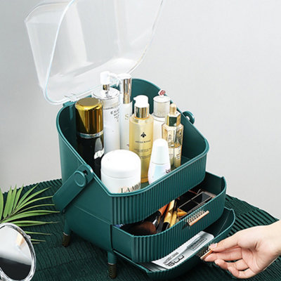 Coole Kosmetiktasche Mit Graureiher-Motiv – Perfekt Für Unterwegs!
