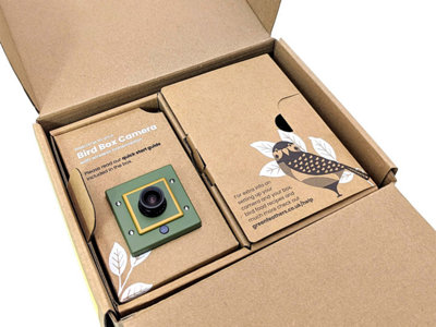 Green Feathers Wireless Transmission Bird Box Camera - 4