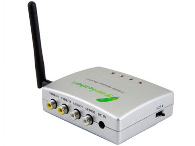 Green Feathers Wireless Transmission Bird Box Camera - 7