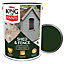 Green Fence and Shed Paint King of Paints One Coat System 5 Litre Can