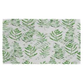 Green Fern Watercolour Kitchen Towel / Default Title
