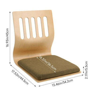 Green Floor Chair Tatami Chair Chair Legless Chair Padded Seat With ...
