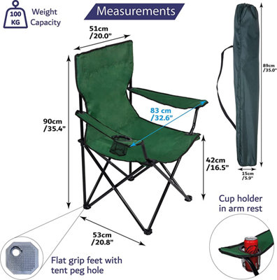 B&q childrens camping discount chair