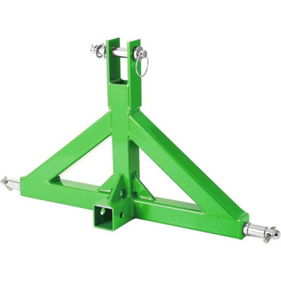 Green For Cat 1 Tractor 3-Point Hitch 2720kg No Ball Head