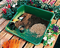 Green Garden Tidy Potting Tray Portable Greenhouse Table Tidy Tray 61x55x20cm