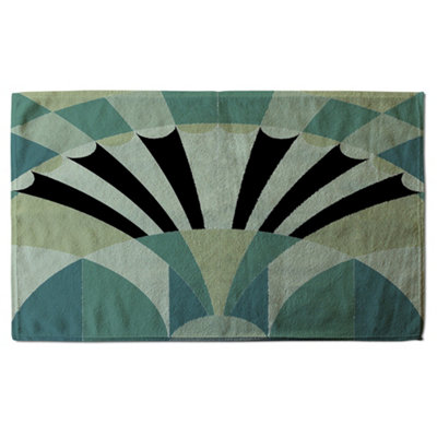 Green Geo Arches (Bath Towel) / Default Title Price Comparisons | Compare The Build