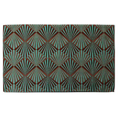 Green Geometric Rays (Bath Towel) / Default Title Price Comparisons | Compare The Build
