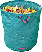 Green Heavy Duty Garden Disposal Waste Bags with Carry Handles -Extra Large 272L