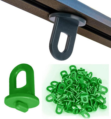 Green House Twist Clips for Hanging or Insulation Pack of 50