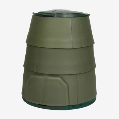 Green Johanna 330 Litre Food & Garden Waste Compost Bin with Insulating Jacket