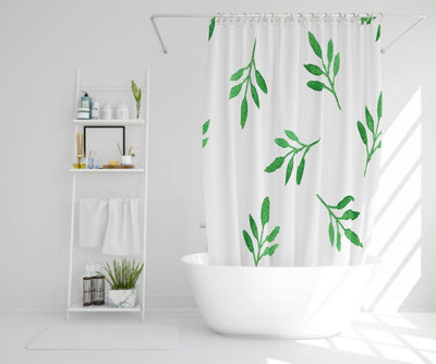 Green Leaf (Shower Curtain) / Default Title