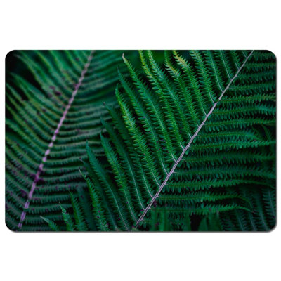 green leaves, abstract flora texture (Placemat) / Default Title