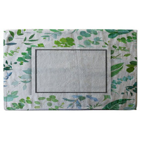 Green Leaves (Bath Towel) / Default Title