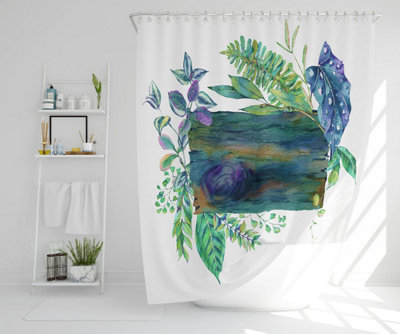 Green Leaves Board (Shower Curtain) / Default Title Price Comparisons | Compare The Build