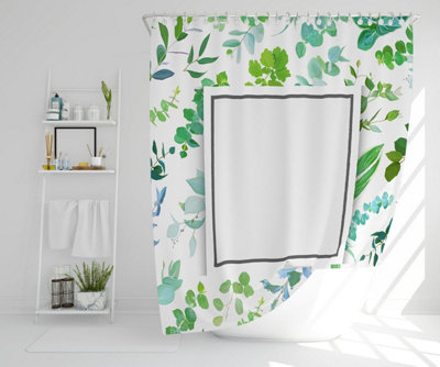 Green Leaves (Shower Curtain) / Default Title