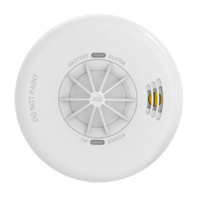 Green Lighting GL-P102 Mains Heat Alarm with 9v Battery Back-Up