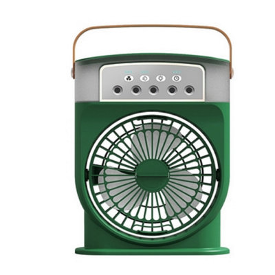 Green Little Savage 5- Hole Humidifying and Cooling Misting Fan