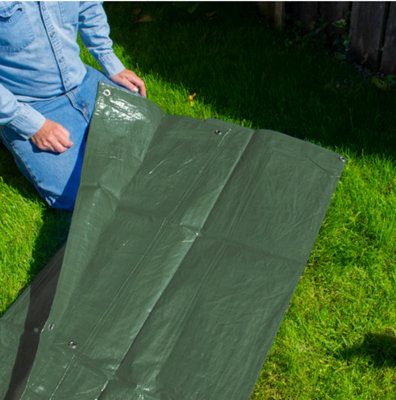 Green M-Grade Tarpaulin 1.5m x 2m