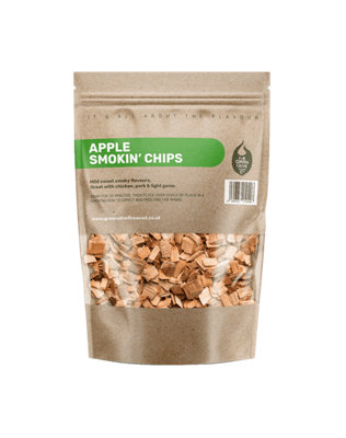 Green Olive Firewood Co Apple Wood Smoking Chips 3L