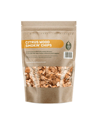 Green Olive Firewood Co Citrus Wood Smoking Chips 3L DIY at B&Q