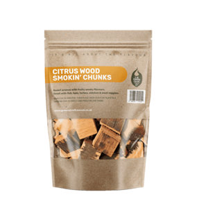 Green Olive Firewood Co Citrus Wood Smoking Chunks 5L