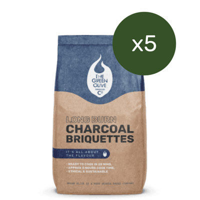 Green Olive Firewood Co Long Burn BBQ Charcoal Briquettes 20kg Price Comparisons | Compare The Build