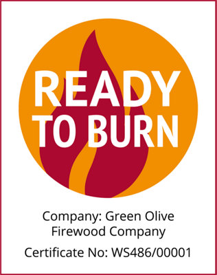 Green Olive Firewood Co Premium Heat Firewood Sustainable Hardwood Kiln Dried Logs Net 18L / 0.027m3