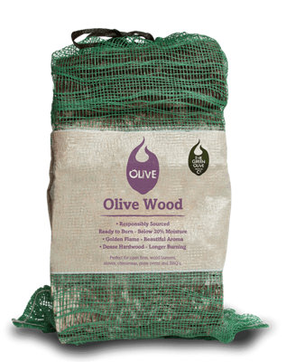 Green Olive Firewood Co Sustainable Olive Firewood Logs Net 18L / 0.027m3