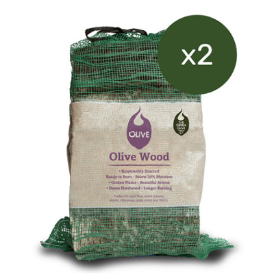 Green Olive Firewood Co Sustainable Olive Firewood Logs Net 36L Price Comparisons | Compare The Build