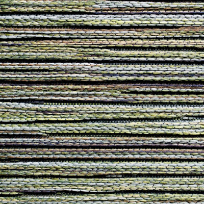 Green Outdoor Rug, Striped Stain-Resistant Rug For Patio, Deck, Garden, 5mm Modern Outdoor Area Rug-200cm X 290cm