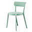 Green Plastic Bistro Dining Chair