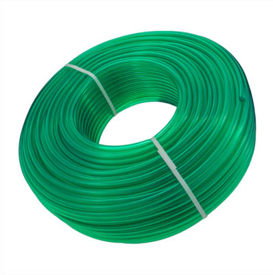 Green Semi-Transparent PVC Pipe 16mmx20mm - 3 Meters