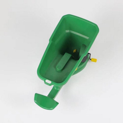 Green Small Gardening Hand Cranked Portable Spreader
