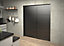 Green & Taylor Black Shaker 4 Panel Internal French Door Set - 1734 x 2021 x 133mm (WxHxT)