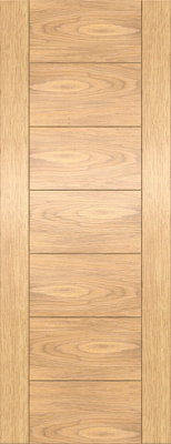 Green & Taylor Oak 7 Panel - Prefinished FD30 Fire Door