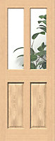 Green & Taylor Traditional Oak 2 Lite Clear Glass Internal Door