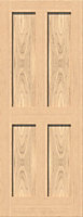 Green & Taylor Victorian Oak Shaker 4 Panel Internal Door