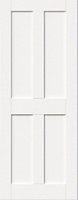 Green & Taylor Victorian White Shaker 4 Panel - Prefinished Internal Door