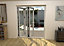 Green & Taylor White Aluminium External Bifolding Doors - 3 Right - 1790 x 2090mm (WxH)