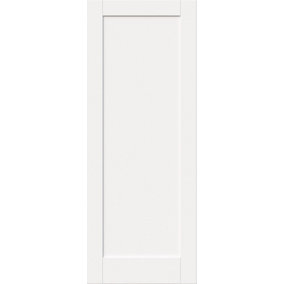 Green & Taylor White Primed Shaker 1 Panel Internal Door