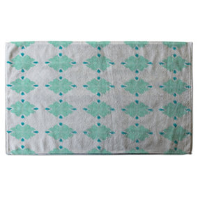 Green uncommon boho chic summer design (Bath Towel) / Default Title