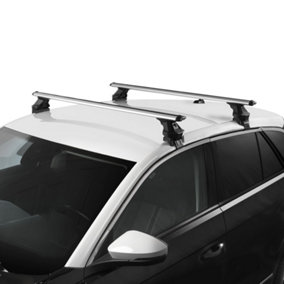 Green Valley Aerodynamic Roof Rack Wing Bars Complete Kit, Fits Ford Puma 2020+ on
