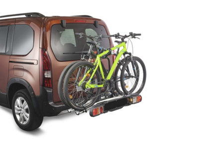 Green Valley Back 2 Bike Cycle Carrier Rack Tow Bar Mounted 13 Pin E Bikes -60kg