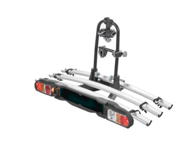Green Valley Back 3 Bike Cycle Carrier Rack Tow Bar Mounted 13 Pin E Bikes -60kg