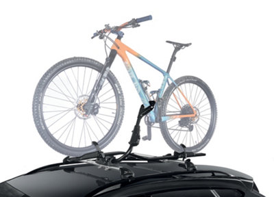 Roof rack bike attachment clearance