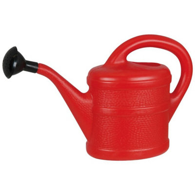 Green Wash Childrens/Kids 1L Watering Can Red (One Size)