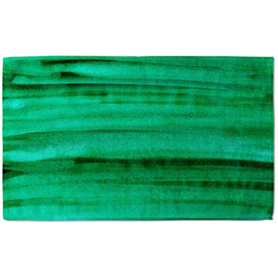 Green Watercolour Strokes (Bath Towel) / Default Title Price Comparisons | Compare The Build