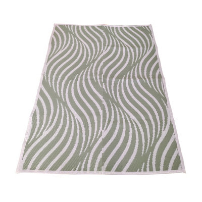 Green Weatherproof Indoor/Outdoor Rug 120x170 - 3